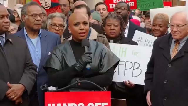 Rep. Ayanna Pressley: ‘Elon Musk Needs to Keep His Greedy Grubby Hands Off of Our Government’